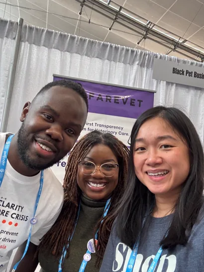 The ShopDot team with the Black Pet Business community